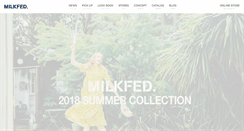 Desktop Screenshot of milkfed.jp